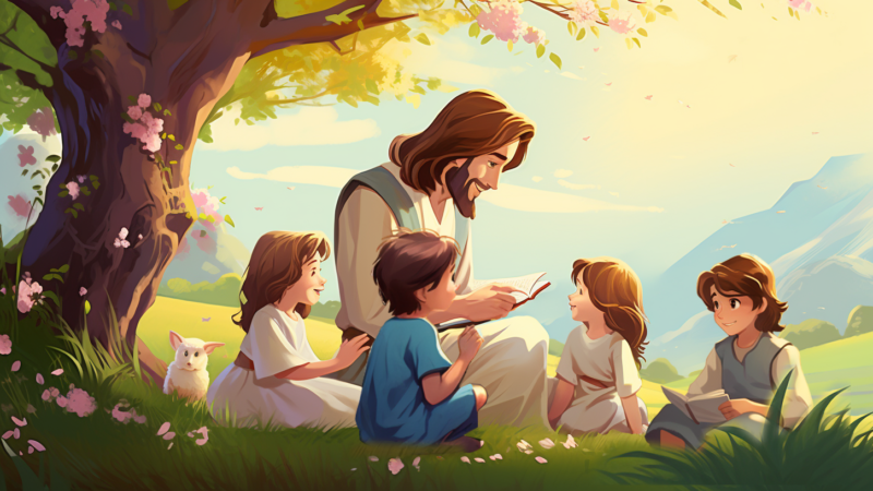 Imágenes de Jesús y los Niños: Recursos Poderosos para el Ministerio Infantil